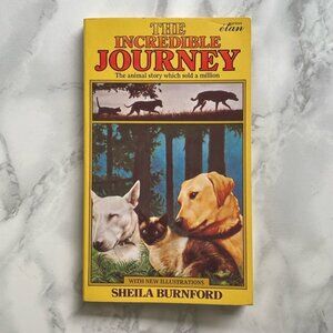 The Incredible Journey By Sheila Burnford Paperback Book 1992